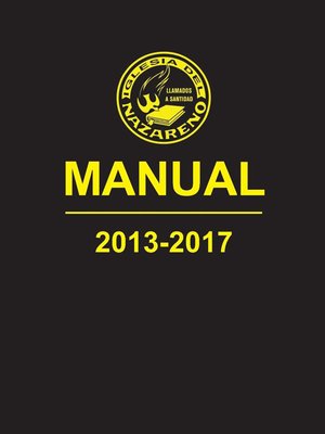 cover image of Manual de la Iglesia del Nazareno 2013-2017